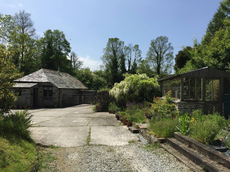 View from drive to Little Barn