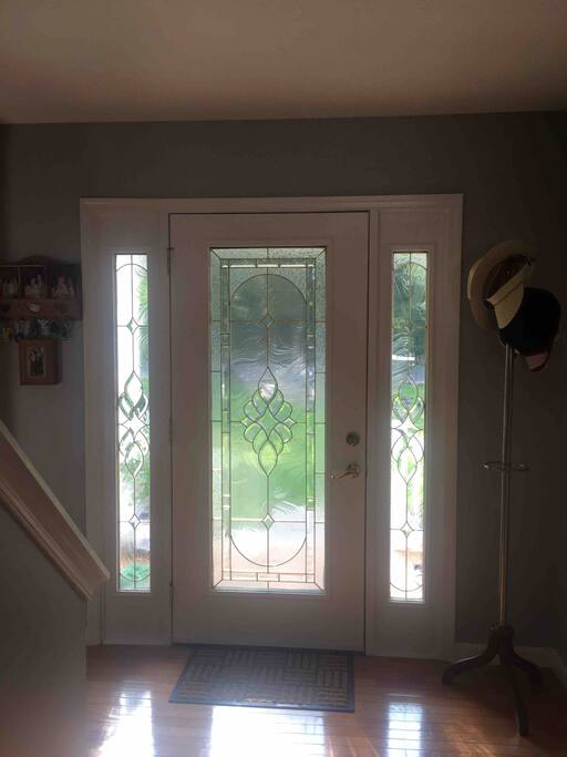 Entrada a la casa