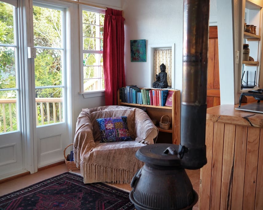 Centralised Wood Burning Stove