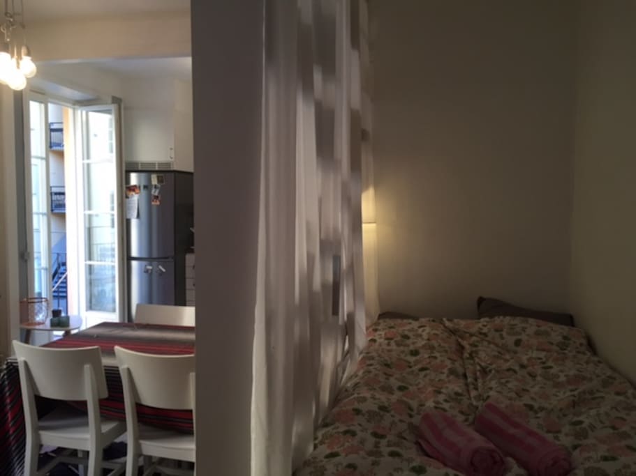 The bed for two people (1,20)