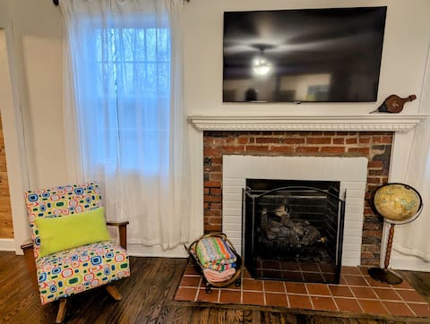 Top performing Airbnb: Spacious vintage home with fireplace in Chattanooga