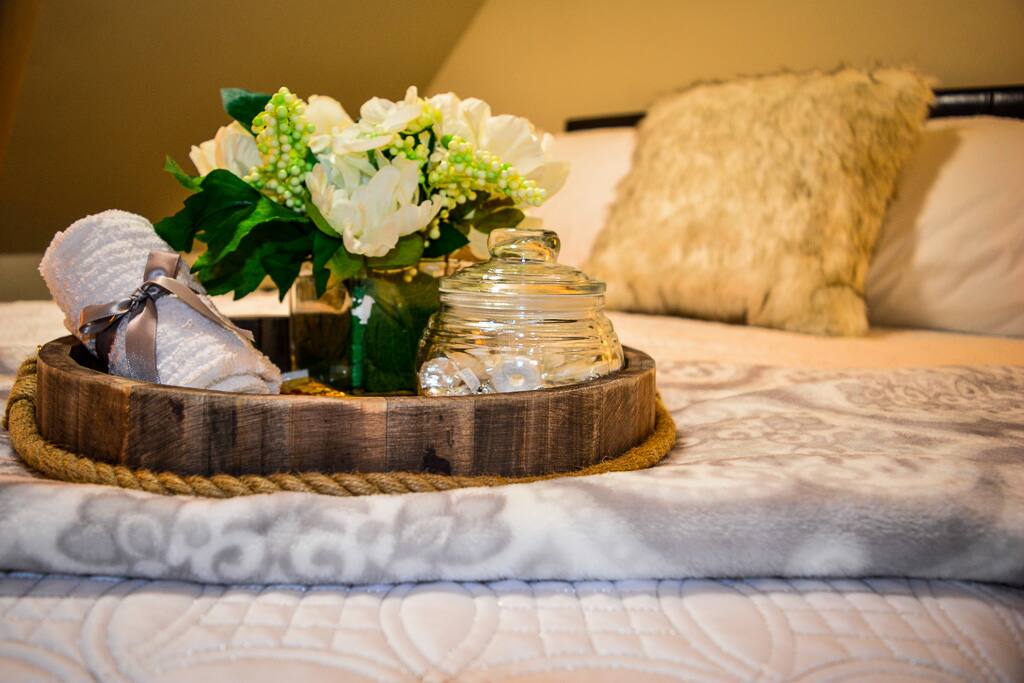 Two separate beds for your comfort.