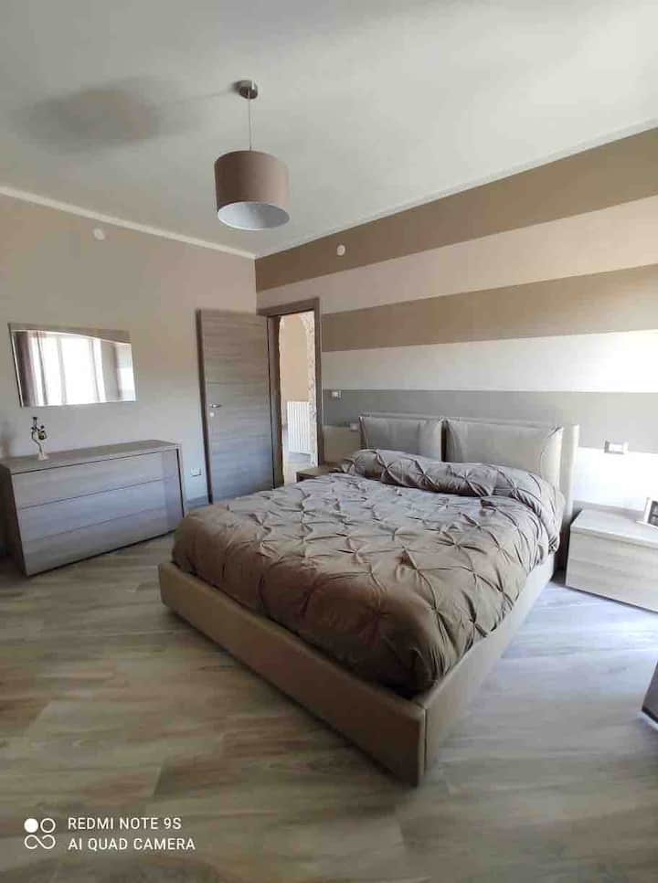 First double bedroom with balcony 