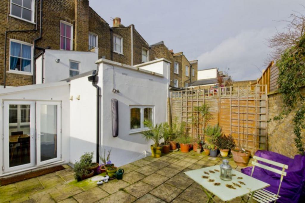 Back patio