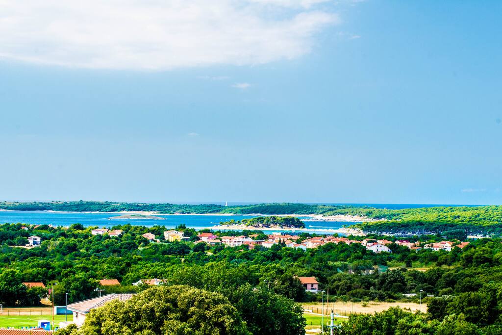 view from balcony