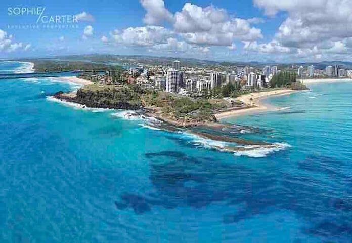 Rainbow Bay 3 Bed Ocean Views, SPA on Roof Terrace