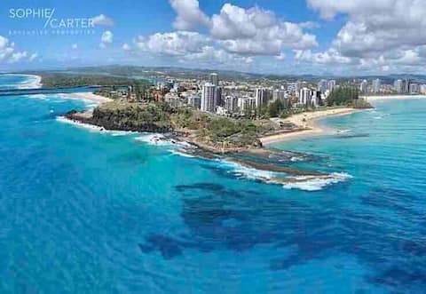 Rainbow Bay 3 Bed Ocean Views, SPA on Roof Terrace