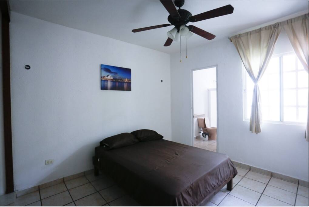 Private room with bathroom and closet