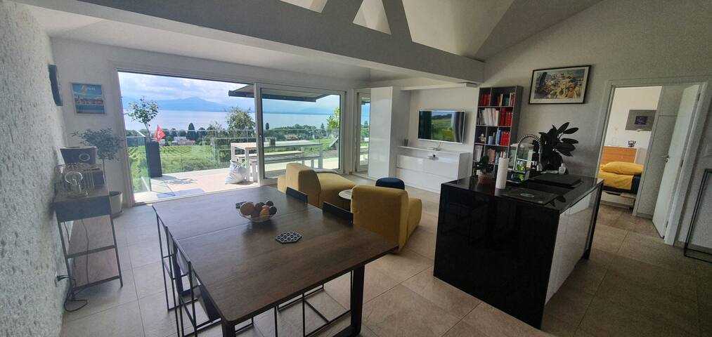 Splendid flat with terrace, lake view, jaccuzi. gallery image 4