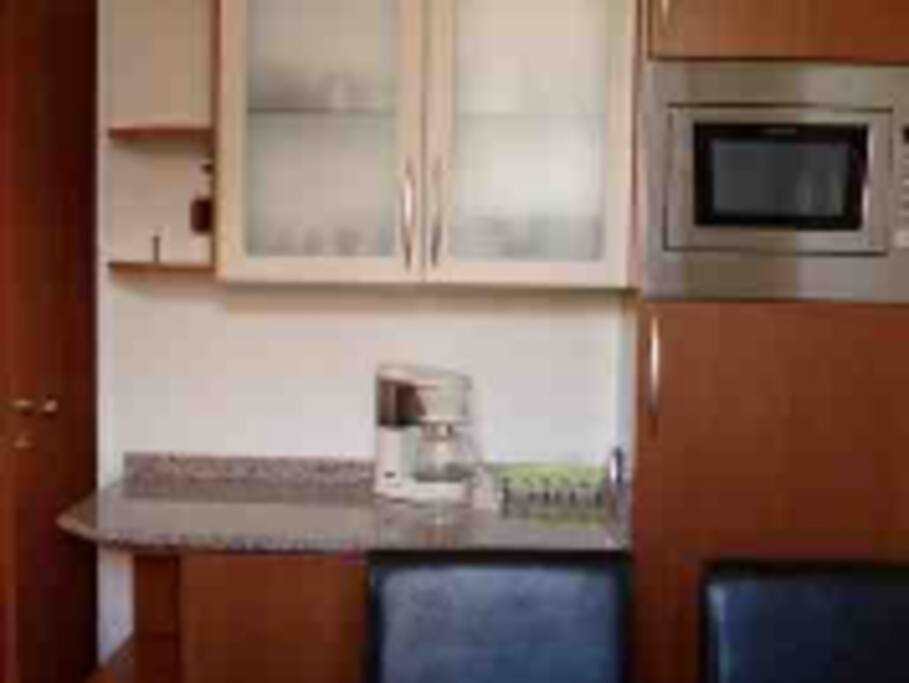cozinha com utensilios