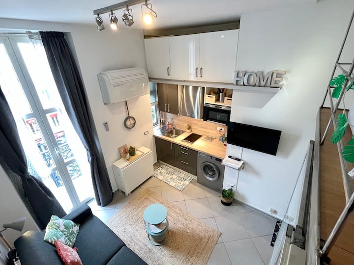 ⭐️Joli Petit Studio Climatisé Au Coeur De La Ville⭐️ - Nizza