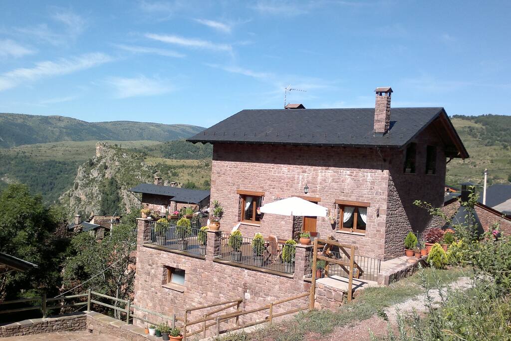 Vista de la casa orientación Este