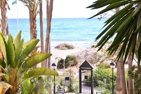 In the best beach of Marbella