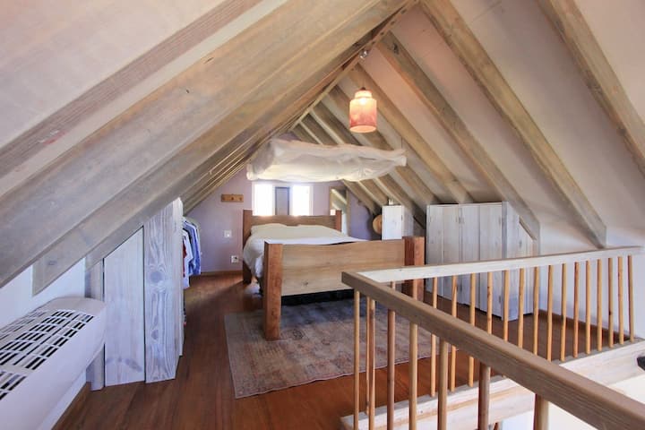 de vide met 2-persoonsbed