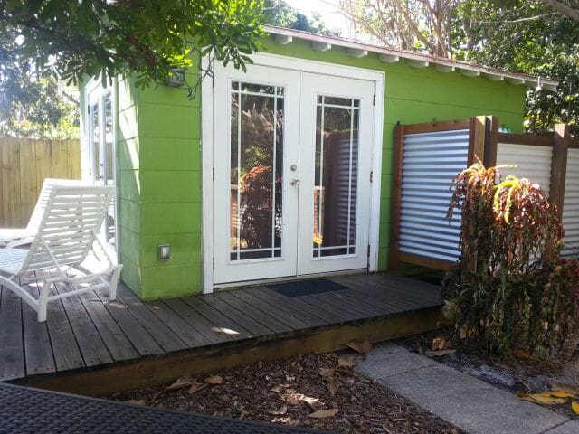 Gay owned private cabana near beach