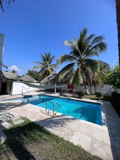 Exclusive house/Pto San Jose/pool/wifi/parking/AC