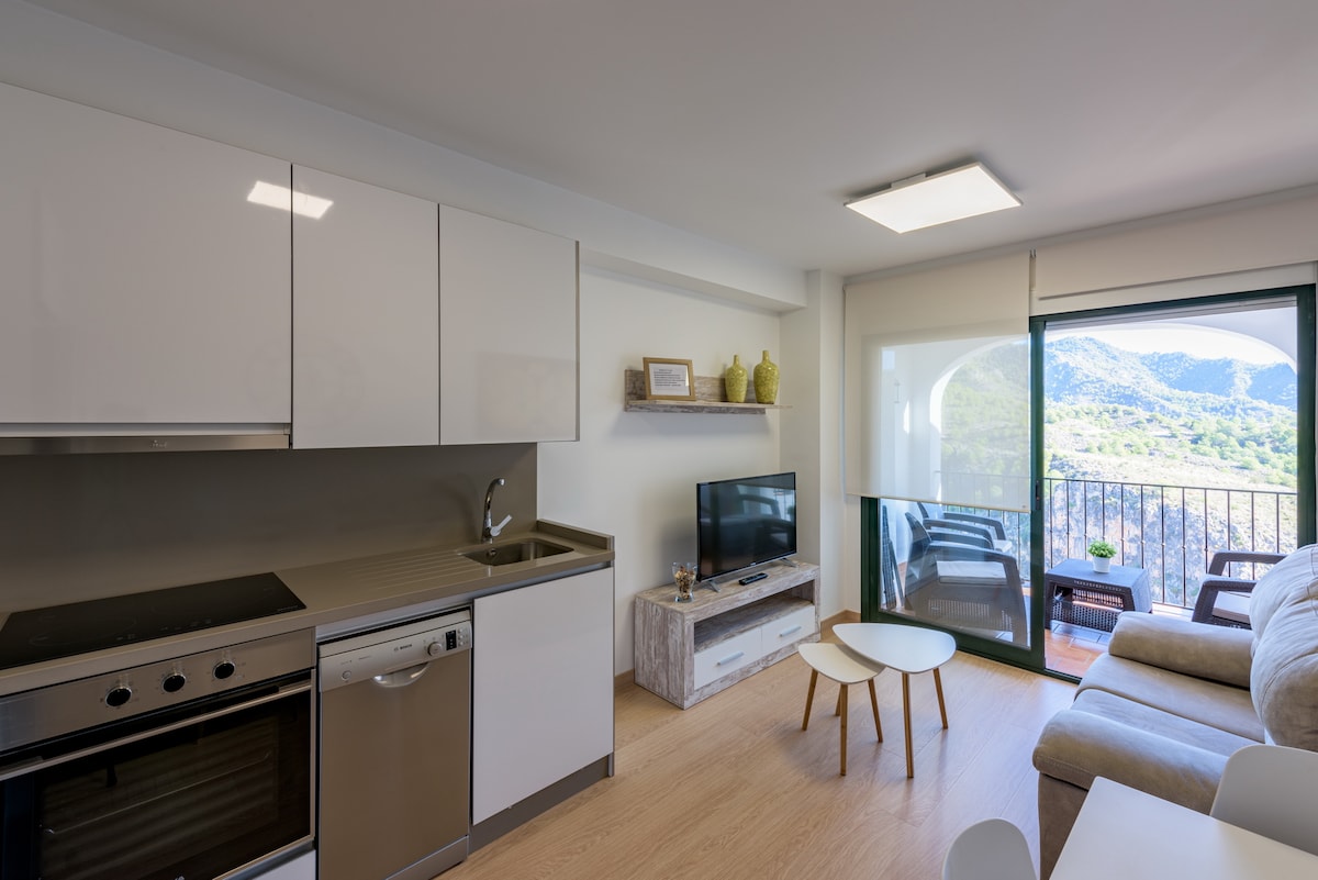 Popular Airbnb listing: Brand New | Private Pool & Roof Terrace | Seaview in Frigiliana