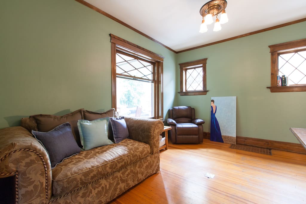 Downstairs common area