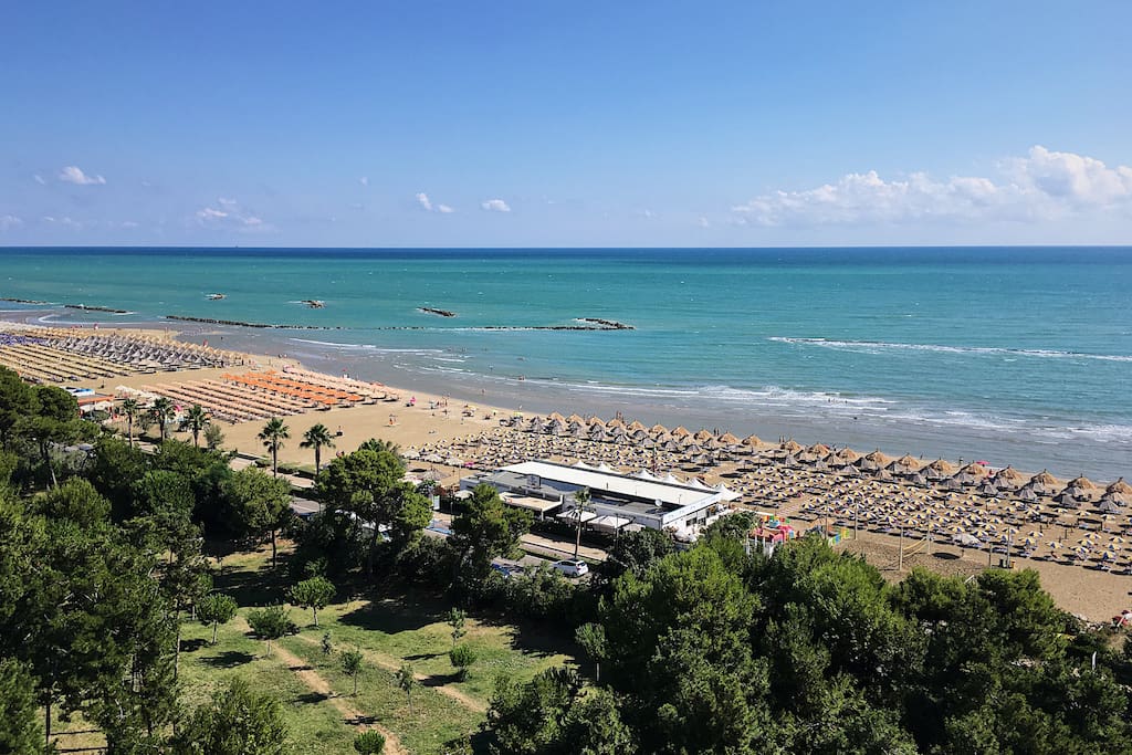 View from the balcony / Vista dal balcone