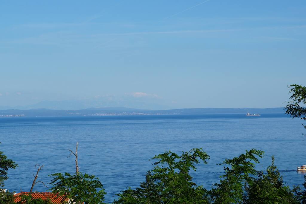 The view from the balcony.