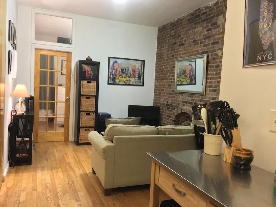 Living Room into Bedroom