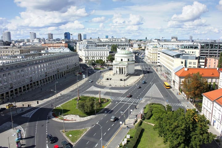 Przestronne studio z sypialnią na antresoli