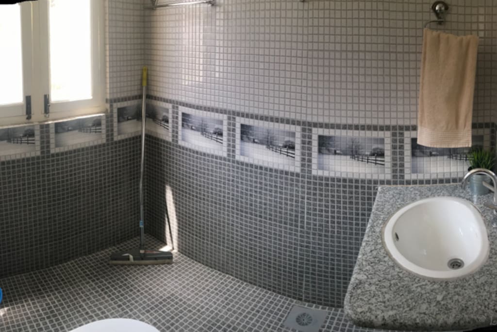 Attached bathroom