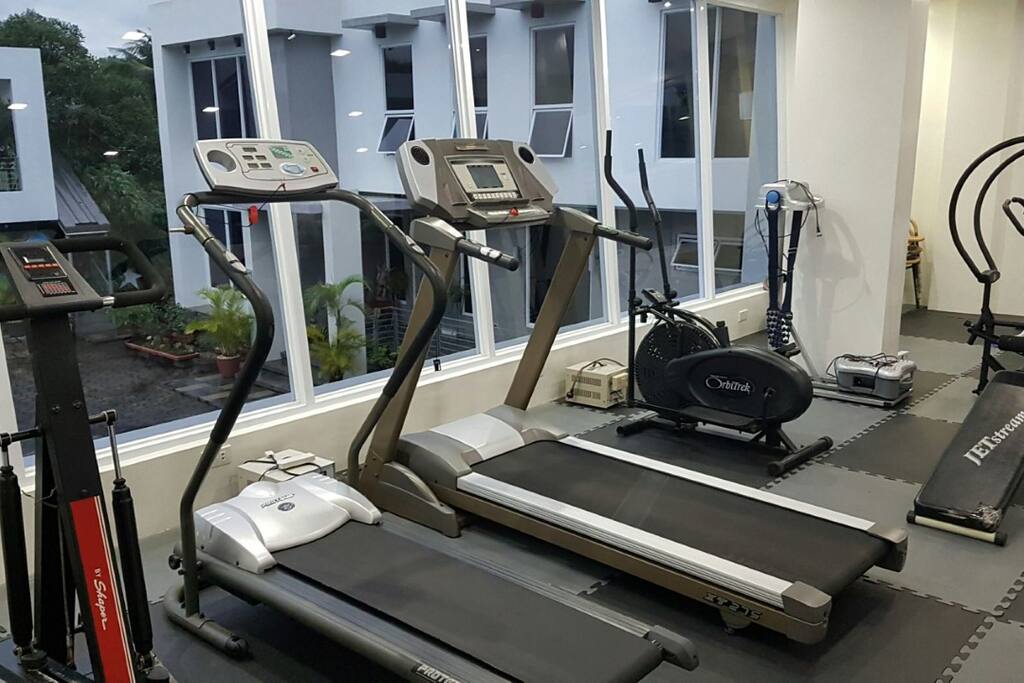 Gym - located at the opposite side of the guestrooms, its an added amenities you can see at Omega Gold Residence
