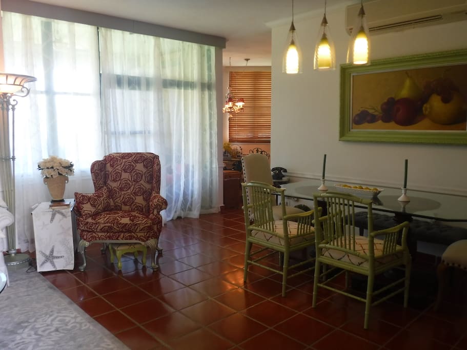 Dining area.