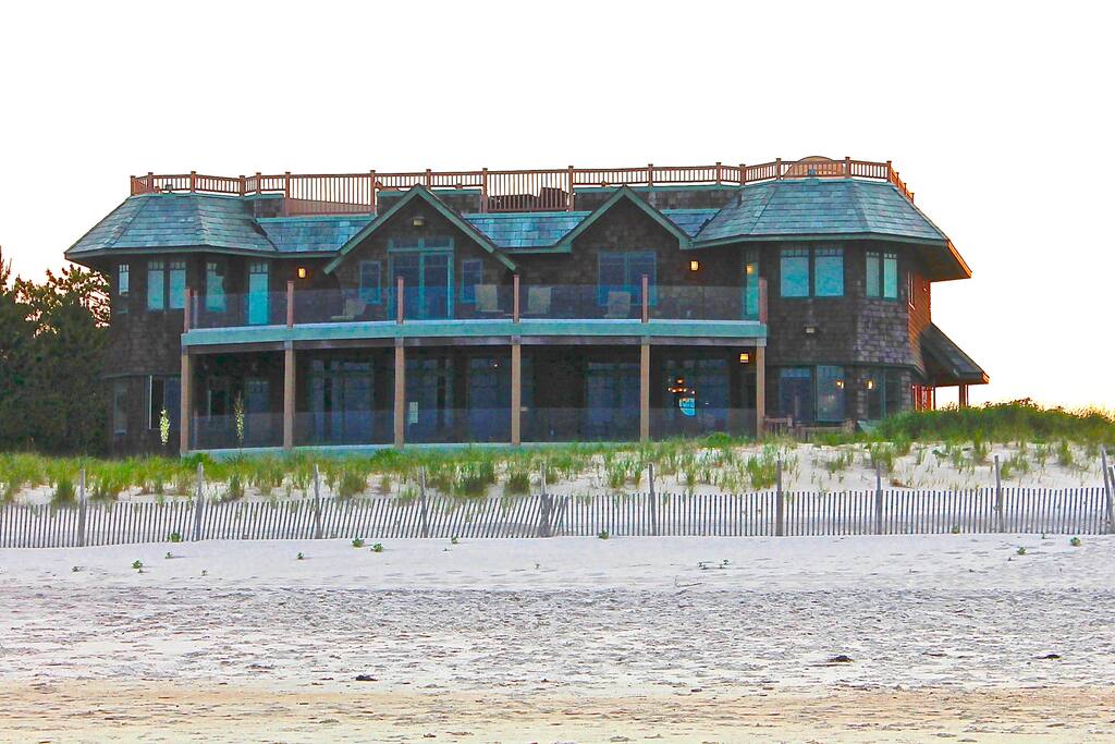 from beach