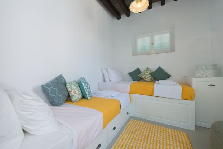 两个单人卧室-90x200垫