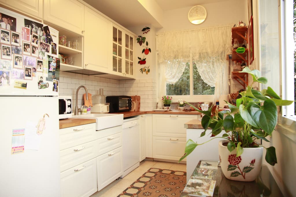The fully equipped kitchen