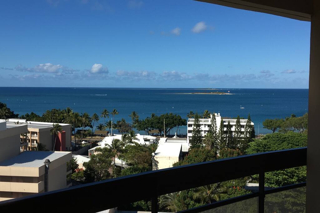 Vue mer terrasse pièce à vivre