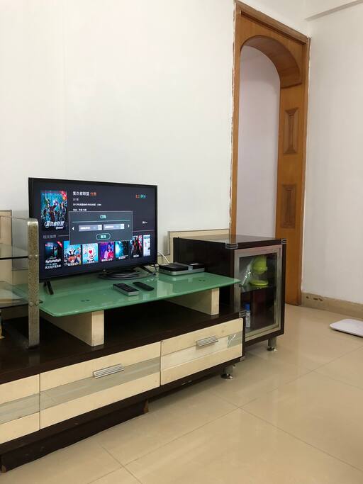 Living room with tv