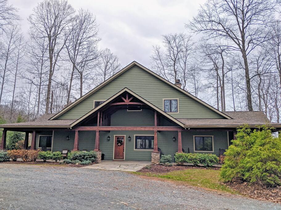 House from Parking Area