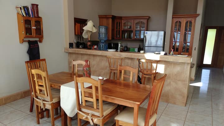 King room with view of Laguna Apoyo