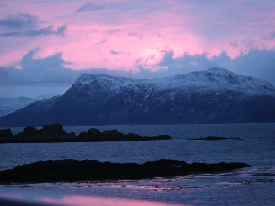 Winter sunrise