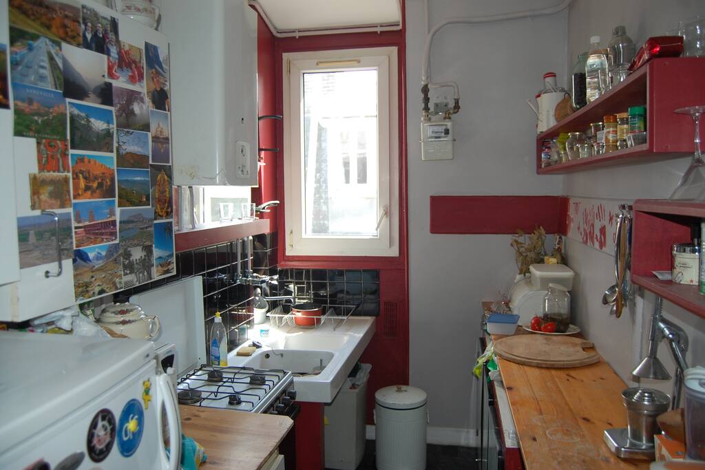 Well-equipped kitchen