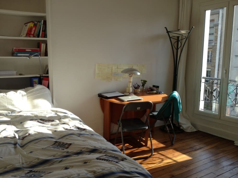Sunny bed room
