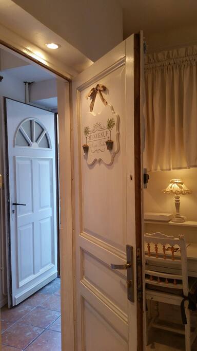 L'entrée du logement.