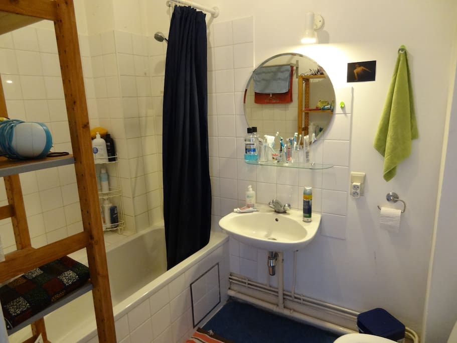 La salle de Bain.