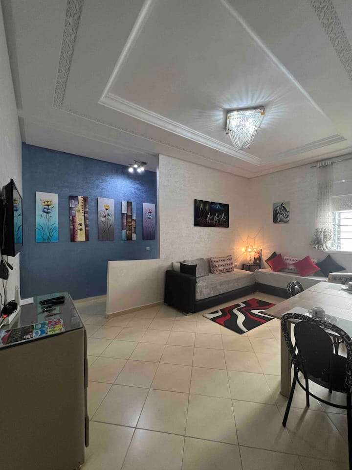 Appartement Familial Bir Rami | Wifi & Parking - Kénitra