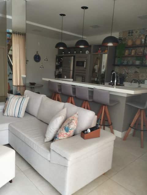 Popular Airbnb listing: Beach house in Balneário Rincão