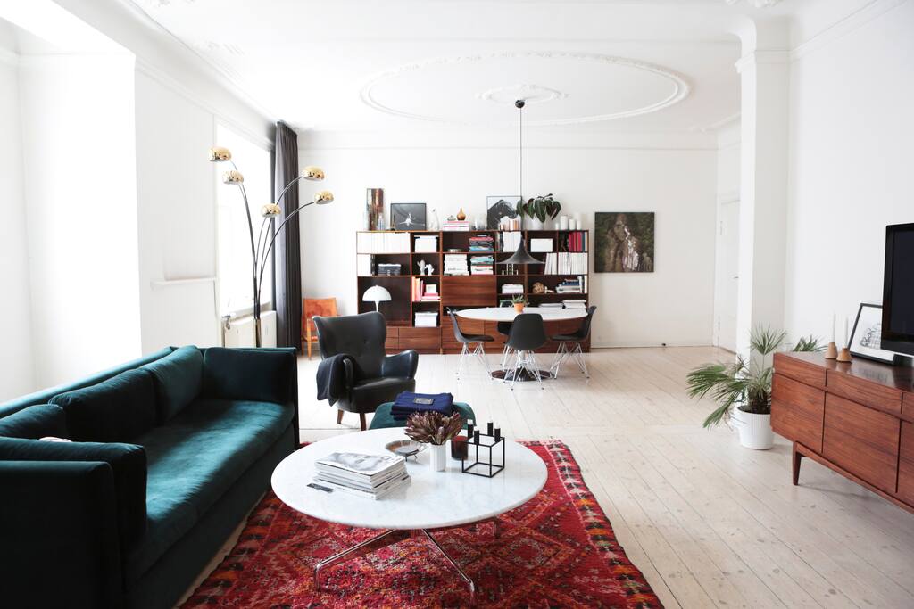 Luxury flat in Copenhagen / Vesterbro / København Flats for Rent in