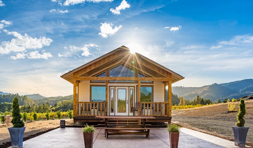 Chardonnay Chalet at the Vineyard