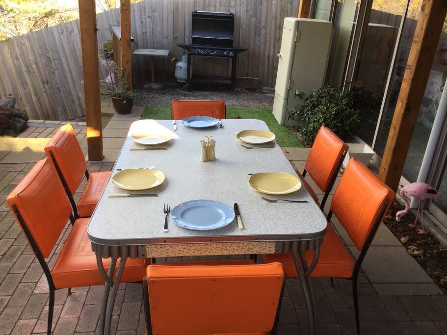 Or if you prefer Dining out under cover