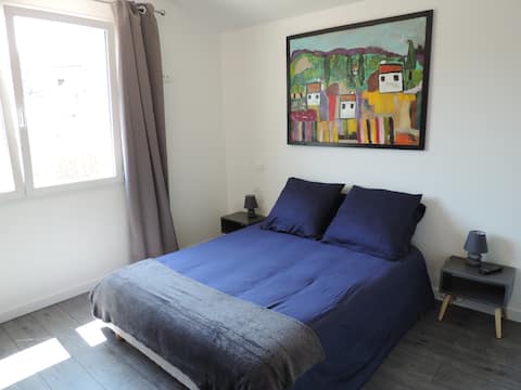 Popular Airbnb listing: Studio Prive Villeneuve Quiet pool in Villeneuve Lès Avignon