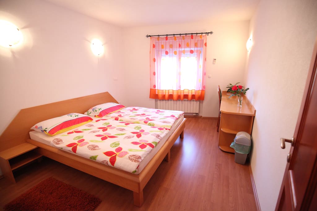 Main room with queen bed
