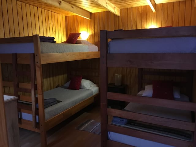 Quadruple room, shared bathroom
