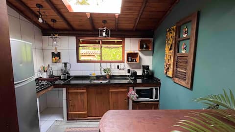 Popular Airbnb listing: Chalet with Skylight and Nature in Bocaina De Minas